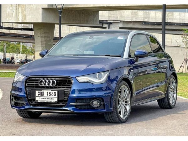 รถสวยมือเดียว ไมล์น้อย พร้อมใช้ AUDI A1 1.4​ TFSI S-Line โฉม A1 สีน้ำเงิน (2011) รูปที่ 0