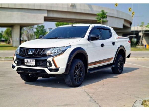 รถสวนมือเดียว ไมล์ 89,000 กม.????2018 MITSUBISHI TRITON 18-ปัจจุบัน, 2.4 ATHLETE โฉม ATHLETE สีขาว เกียร์ธรรมดา . รูปที่ 0