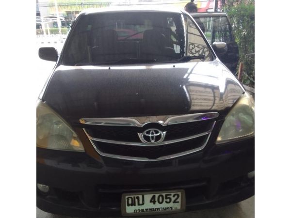 ขายรถtoyota avanzaรุ่นEสีดําปี2008ราคา225000