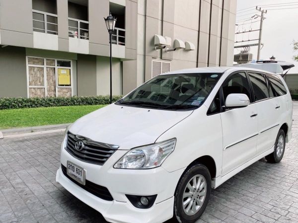 ขายรถบ้าน 2012 TOYOTA INNOVA, 2.0 V รุ่น TOP  รถสวย ขับเองมล์แท้เพียง 84,xxx KM  