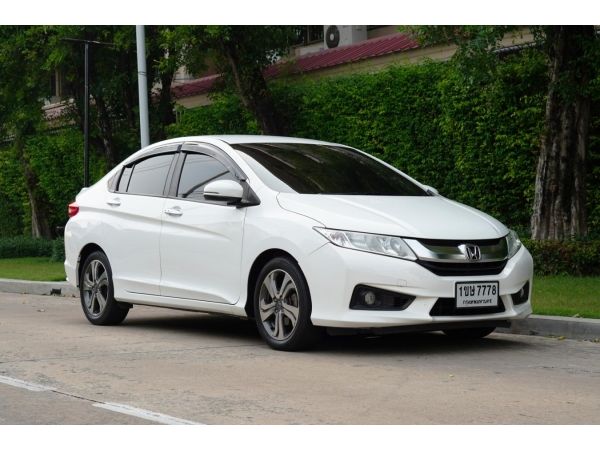 Honda All New city ปี 2014(57) สีขาว รุ่นSV Top มือเดียวป้ายแดง ตัวรถเดิมๆไม่มีชน ตัวถังสีเดิมหมด รูปที่ 0