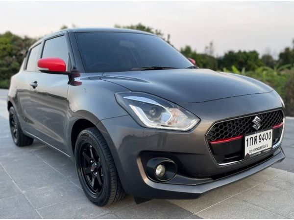 Suzuki Swift GLX 1.2L CVT ปี2018 สีเทา เกียร์ออโต้