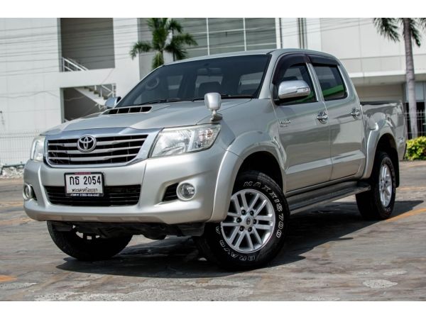 Toyota VIGO 2.5 E Prerunner Double Cab 2012 ดีเซล สีเทา เกียร์ธรรมดา ไมล์ 99,000