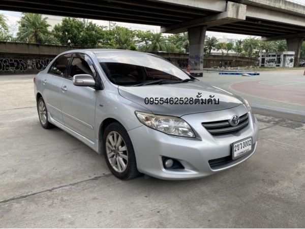 2008 TOYOTA ALTIS 1.8 E สีเทา รถมือเดียว ติดแก๊สหัวฉีด ถังโดนัท