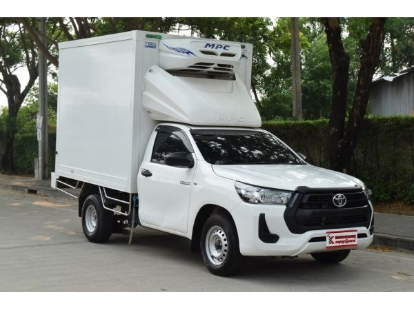 Toyota Hilux Revo 2.4 (ปี 2021) SINGLE Entry Pickup ราครถตู้ทำความเย็น ตู้รุ่นใหม่ MPC COOL ความสูงพิเศษในตู้ 1.80 เมตร หายากมากๆ ภายในใหม่มากๆ รุ่นใหม่สุด TOYOTA REVO 2.4 ENTRY รุ่นใหม่ โฉมเดียวกับที