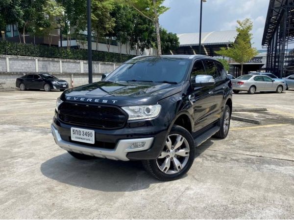 รูปของ Ford Everest 3.2 Titanium Plus ปี 17เจ้าของเดียว ไม่มีประวัติชน เบาะภายในใหม่สะอาด แอร์เย็น สภาพพร้อมขับ เล่มพร้อมโอน