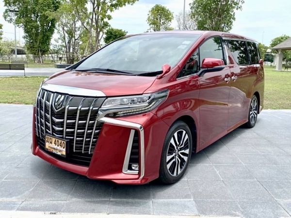 TOYOTA Alphard 2.5 SC 2018 รถบ้านมือเดียว ไมล์น้อยสุดในตลาด