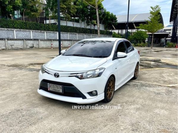 Toyota Vios 1.5 E ปี 2014 รถบ้านมือเดียว ฟรีดาวน์ รูปที่ 0