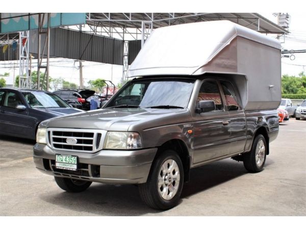 กะบะแคป พร้อมหลังคาตู้ทึบ 2003 Ford Ranger SUPER CAB 2.5 XL Pickup MT สีเทา