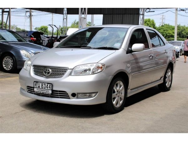 รุ่นท๊อปสุด ผ่อน3000ก่า สภาพสวยมากๆ 2005 Toyota Vios 1.5 S Sedan AT สีเงิน รุ่นท๊อปสุด