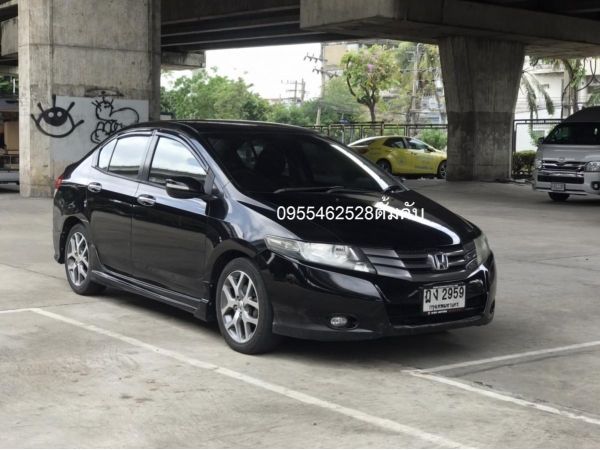 2010 HONDA CITY 1.5 SV สีดำ ตัวท๊อป ไม่แก๊ส รูปที่ 0