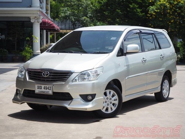 2012 TOYOTA INNOVA 2.0 G ( แก๊ส ) *ดบ.เริ่ม 2.79% ฟรีดาวน์ แถมประกันภัย