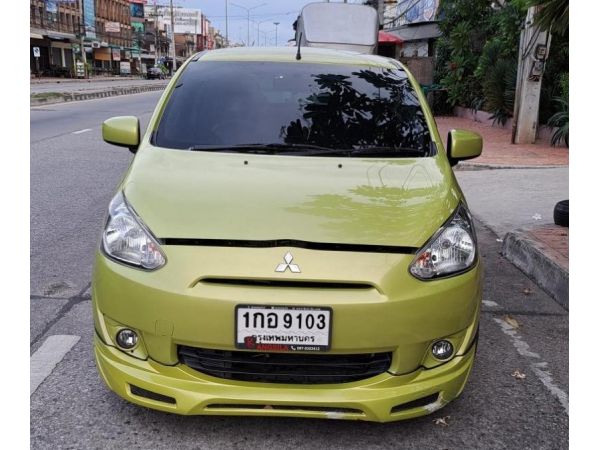 ขายรถเก๋ง Mitsubishi MIRAGE ปี2013ออโต้ตัวท้อปราคา195000