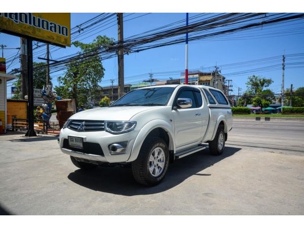 2013 Mitsubishi Triton 2.5 GLS ดีเซล สูง   รถบ้านใช้น้อย เครื่องเสียงสุดแจ๋มด้วย รูปที่ 0