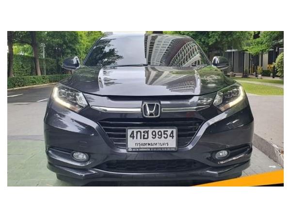 Honda HRV 1.8E Limited สีเทาดำ A/T ปี2016