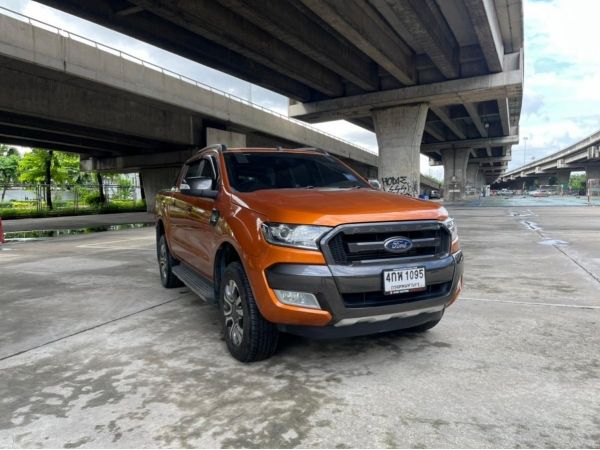 FORD RANGER D-Cab Hi-Rider WildTrak Auto 2.2DCT ปี 2015 รูปที่ 0