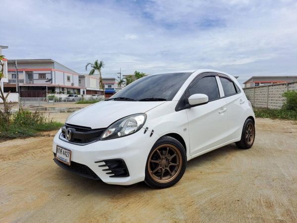 ขาย ฮอนด้าบีโอ้ สีขาว บีโอ้แต่ง HONDA BRIO 1.2V ฟรีดาวน์ รูปที่ 0