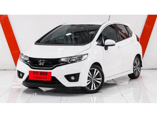 HONDA JAZZ GK 1.5SV สีขาว A/T ปี 2015