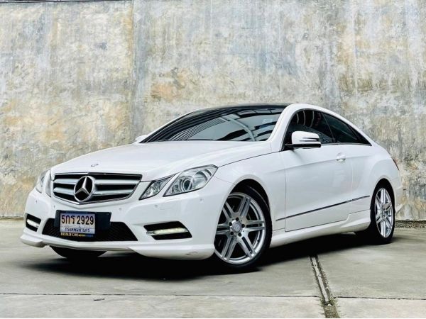 2013 BENZ  E200 COUPE CGI โฉม W207 สีขาว