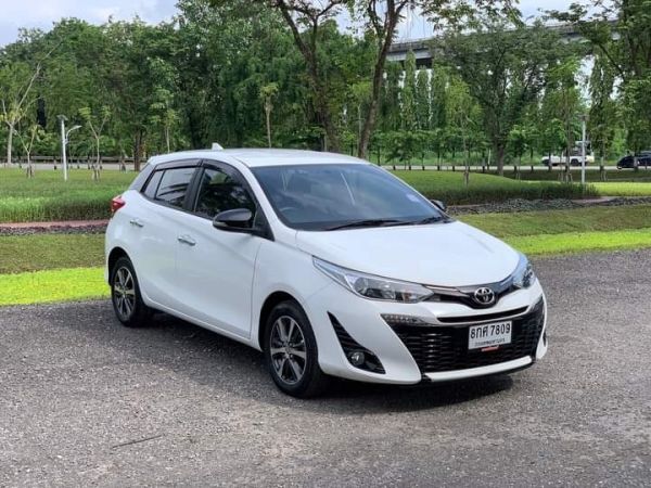 TOYOTA Yaris 1.2 G A/T ปี 2019 สีขาว