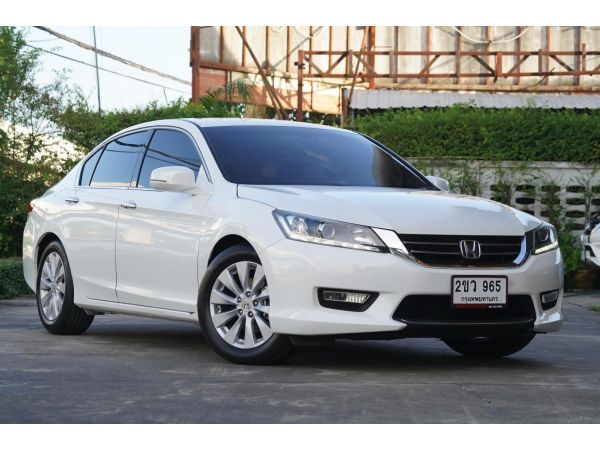 2013 HONDA ACCORD 2.0 EL A/T สีขาว รูปที่ 0