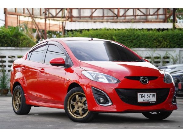 2012 MAZDA2  1.5 ELEGANCE SPIRIT  A/T สีแดง รูปที่ 0