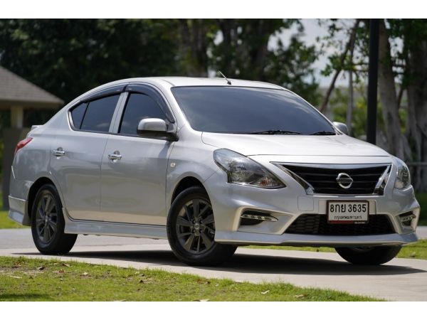 2017 NISSAN ALMERA 1.2 E SPORTECH A/T สีเทา รูปที่ 0