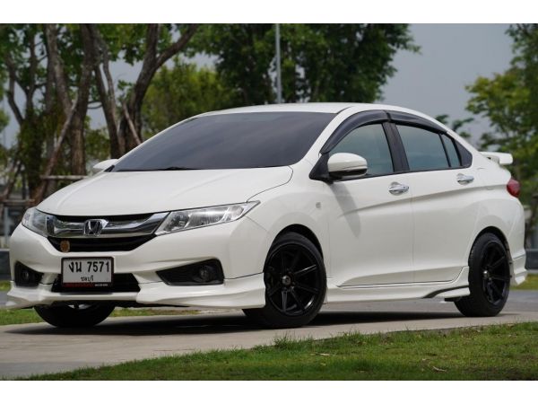 2016 Honda city 1.5 V plus สีขาว