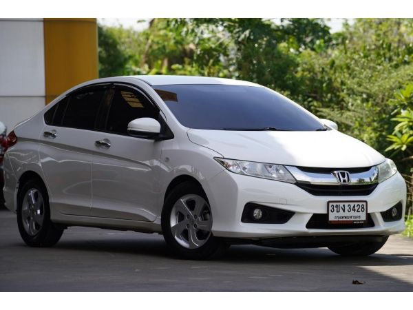 2014 HONDA CITY 1.5 V plus A/T สีขาว