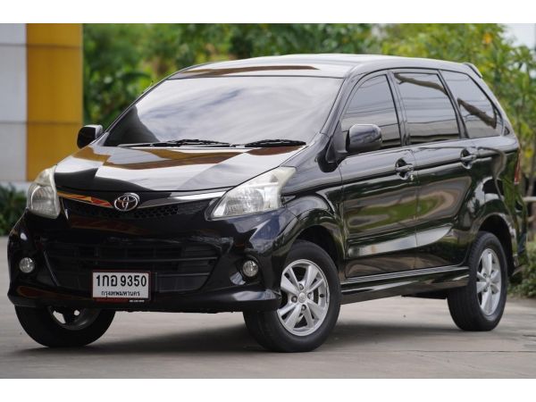 2012 TOYOTA AVANZA 1.5 S  A/T สีดำ