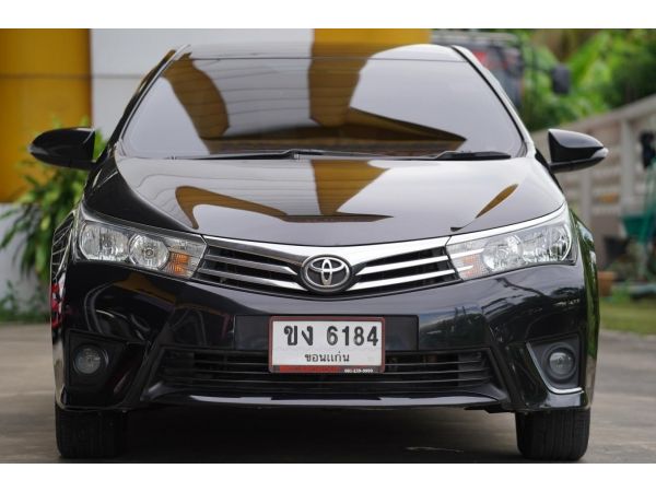 2015 TOYOTA ALTIS 1.8 E A/T สีดำ รูปที่ 0