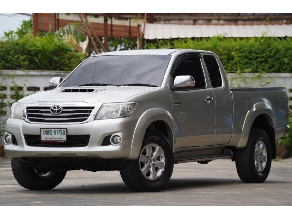 2014 TOYOTA VIGO 2.5 E PRERUNNER CAB  สีเทา รูปที่ 0