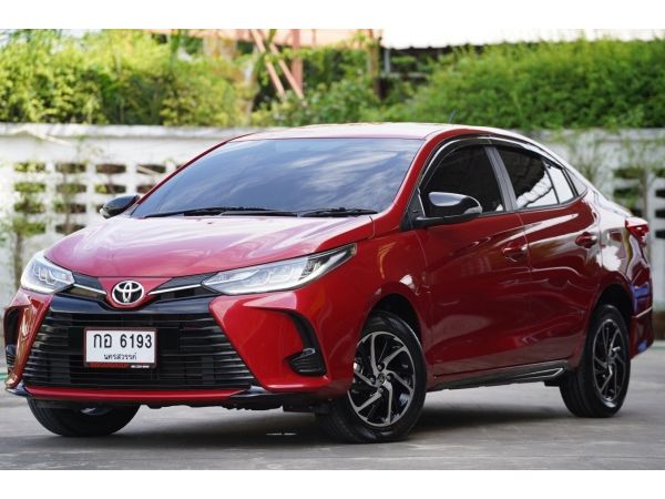 2021 TOYOTA YARIS ATIV 1.2 SPORT A/T สีแดง รูปที่ 0