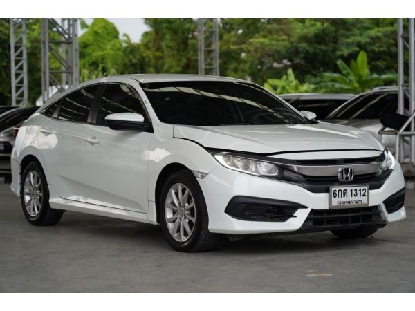 2017 HONDA CIVIC 1.8 E  A/T สีขาว รูปที่ 0