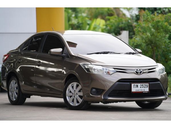 13จด 2014 TOYOTA VIOS 1.5 E A/T สีน้ำตาล