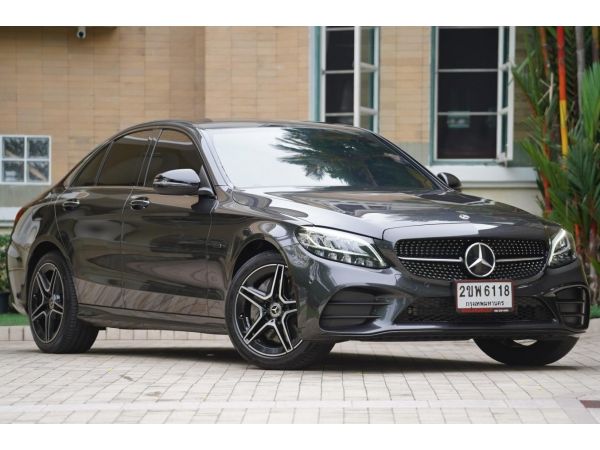 2021 BENZ C300e AMG A/T สีเทา