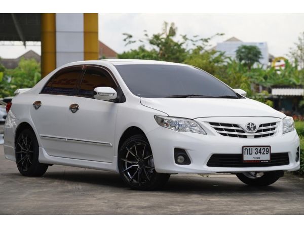 2011 TOYOTA ALTIS 1.6 E CNG A/T สีขาว