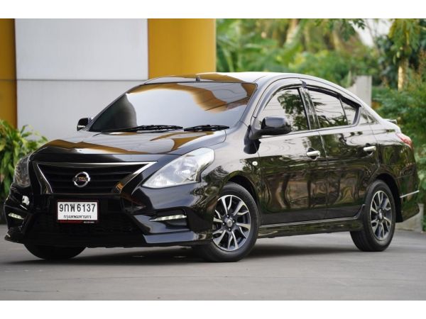 2019 NISSAN ALMERA 1.2 E SPORTECH A/T สีดำ รูปที่ 0