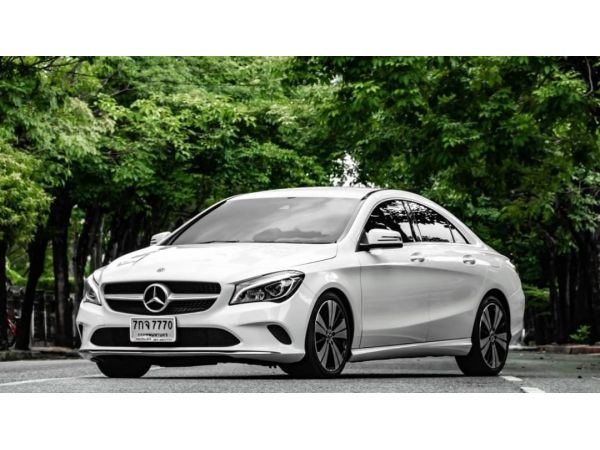 2018 Mercedes Benz CLA200 AT สวยเกินปุยมุ่ย รูปที่ 0