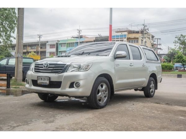 รถกระบะมือสอง โตโยต้าวีโก2014 TOYOTA HILUX VIGO DOUBLE CAB 2.5 G ฟรีไฟแนนซ์ทำสัญญาทั่วไทย ฟรีส่งรถทั่วไทย รูปที่ 0