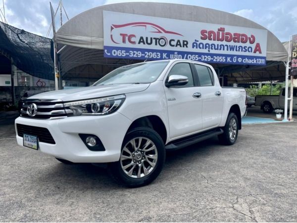 รับประกันคาวมสวยไม่เคยมีอุบัติเหตุ TOYOTA Hilux Revo 2.4 DOUBLE CAB Prerunner E Plus Pickup MT ปี2016 รูปที่ 0