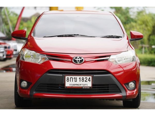 2013 TOYOTA VIOS 1.5 E  A/T สีแดง รูปที่ 0