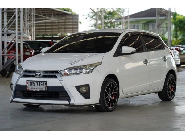 2014 TOYOTA YARIS 1.2 G  A/T สีขาว รูปที่ 0