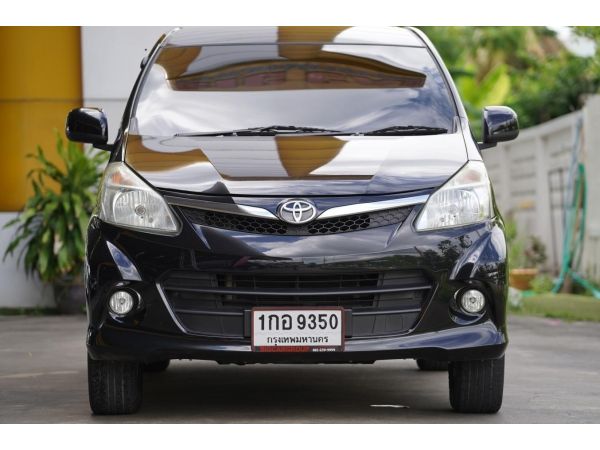 2012 TOYOTA AVANZA 1.5 S  A/T สีดำ