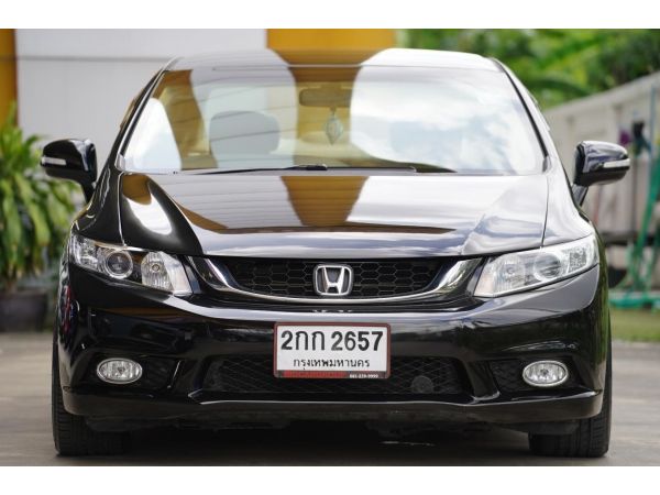 2013 HONDA CIVIC 1.8 E สีดำ รูปที่ 0