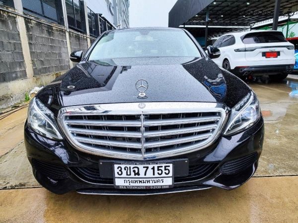 2015 BENZ C180 1.6 EXCLUSIVE สีดำ เกียร์ออโต้