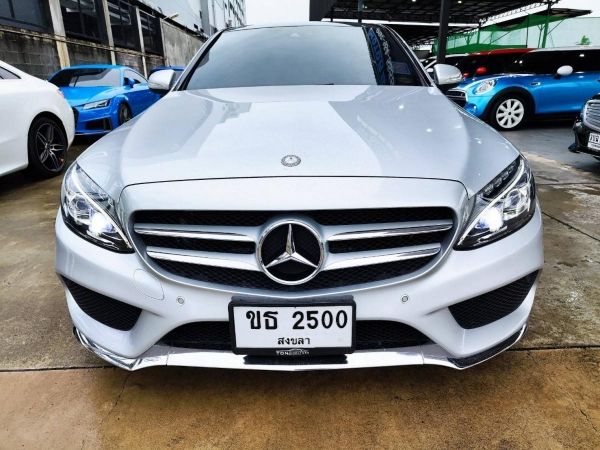 2015 BENZ C300 AMG BLUETEC HYBRID  สีเทา