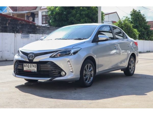 โตโยต้าชัวร์ ฟรีดาวน์ ผ่อน 7xxx บาท Vios 1.5 Mid A/T ปี 2019 รถทดลองขับจากโตโยต้ามอเตอร์