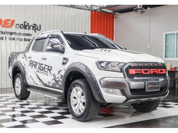 ฟรีทุกค่าดำเนินการ✨ดอกเบี้ยเริ่มต้นเพียง 2.59%✨FORD RANGER DOUBLE CAB HI-RIDER 2.2 WILDTRAK 2018