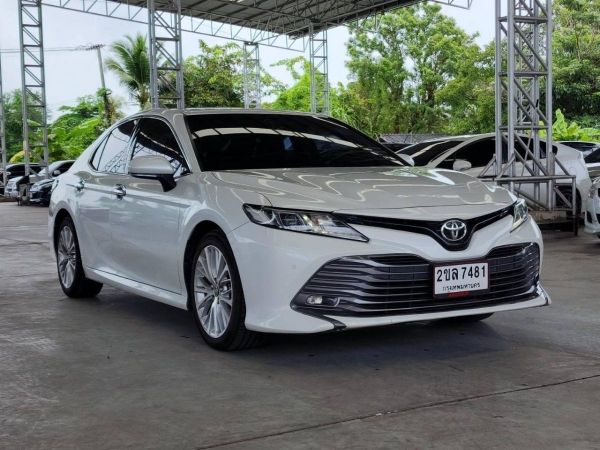 2019 Toyota camry 2.5 G สีขาว รูปที่ 0